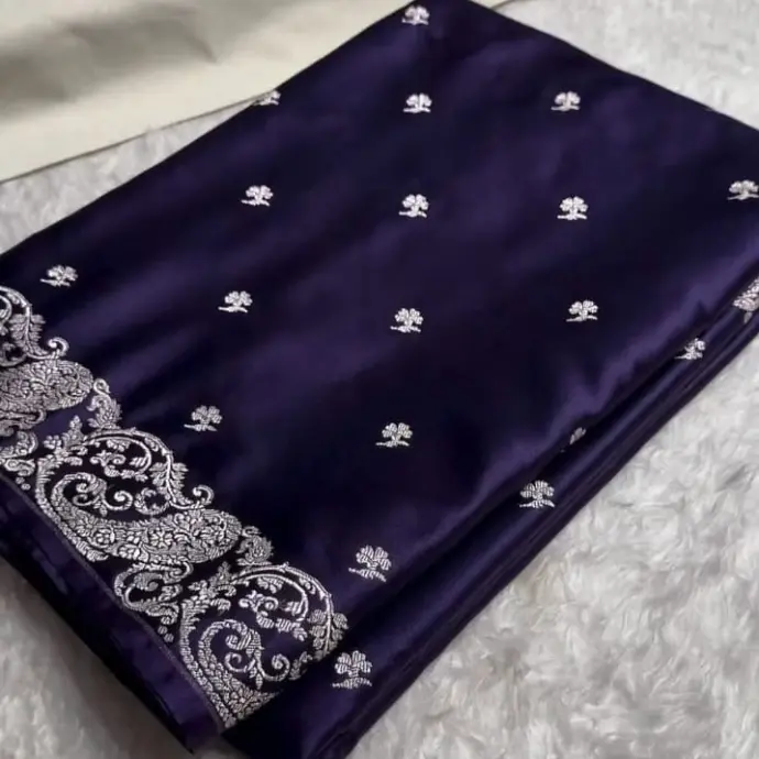 Mashru Silk Saree Primium Feel