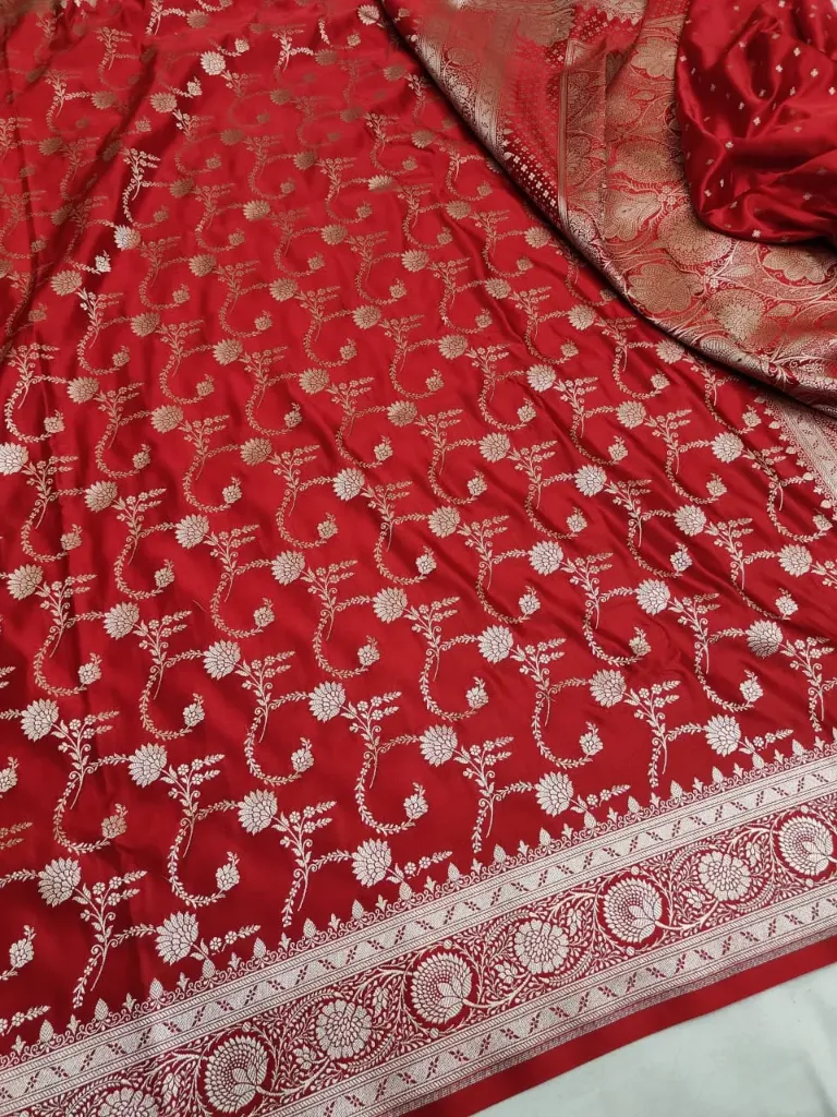 Banarasi Mashru Satin Silk Saree