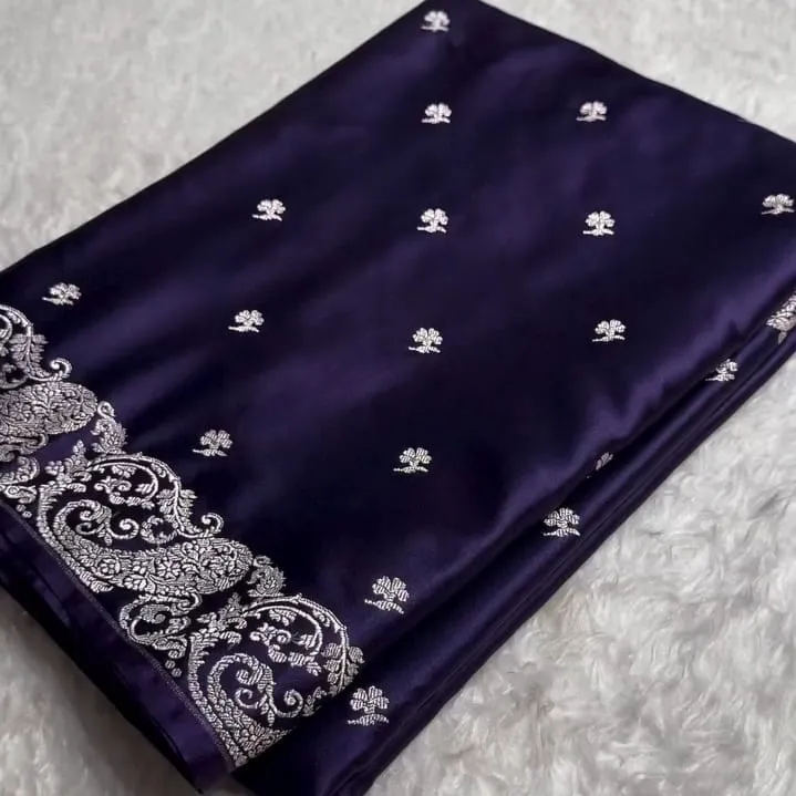 Banarasi Katan Mashru Silk Saree